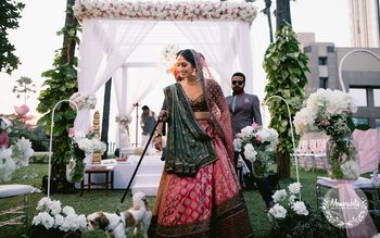 Photo of An offbeat bridal lehenga