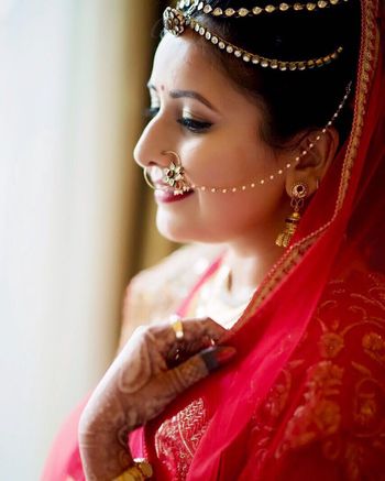 Polki Burla and Nose Ring