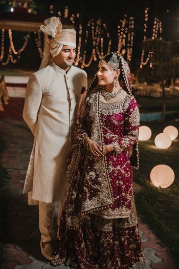 A candid couple portrait.