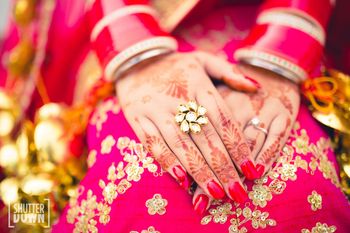 Photo of Polki Meenakari Cocktail Ring