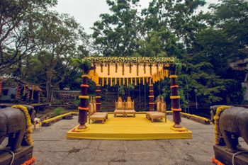 South Indian wedding mandapam