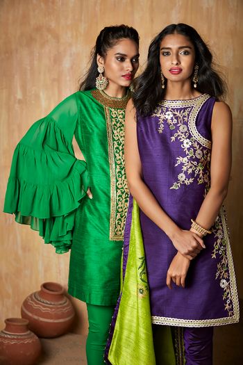 Photo of Sister of the bride outfits with unique cuts