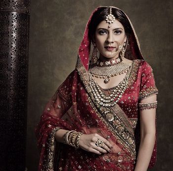 Polki Jewellery with Choker and 3 Layered Necklace