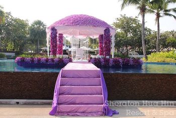 Lavender Theme Mandap