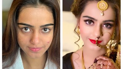 Before & After (Transformation look) 