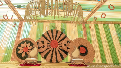 Haldi In south Indian style 