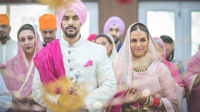 Neha Dhupia + Angad Bedi