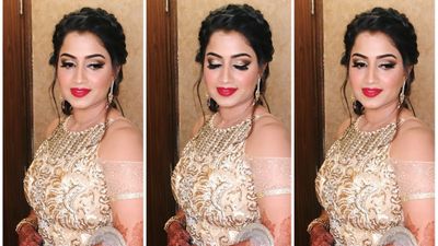 Akanksha her engagement and wedding ❤️