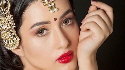 Sangeet Makeup Look for Aditi 