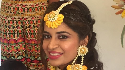 Mehendi and Bridemaid's makeup 