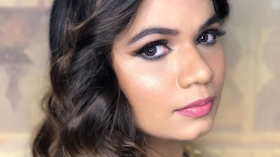 Sangeet Makeup for Iqra