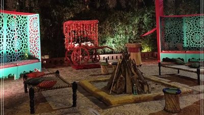 Lohri decoration 