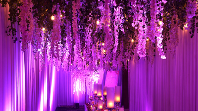 Beauty of White - Reception Decor