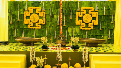 South Indian Theme Haldi