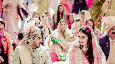 Sikh wedding with a vintage countryside twist