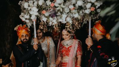 Preha & Shashank || Did this beautiful wedding at Amaanta Farms in Delhi. 