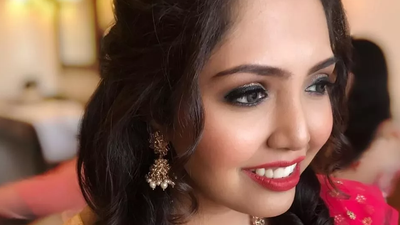 Ashwini's makeup for Sangeet