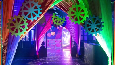 Futuristic Sangeet Decor