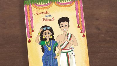 Namratha weds Bharath