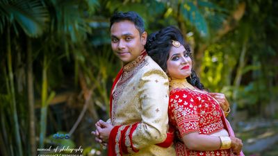 Kuntalika & saikat Pre wedding and wedding memories