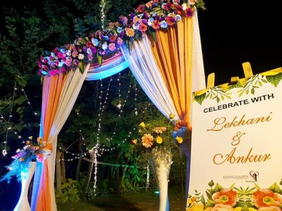 A Poshweddings.in work brings you an elegant and exclusive designer decor the best weddding decor in bangalore