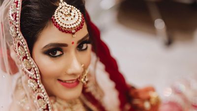 gorgeous bride Divya