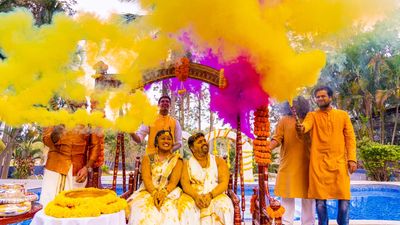 Amith+Amritha Haldi