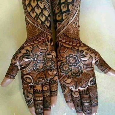 Indian mehndi stylish