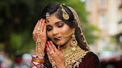 Muslim Bridal Look