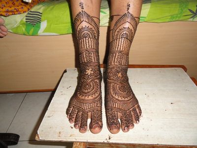 Mehandi creation