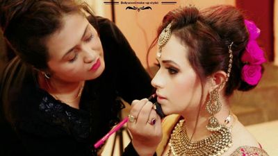 Traditional Bridal Makeup Bride Aaishna (StudioHD make-up)