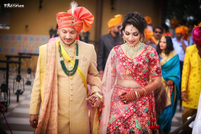 Siddhant & Bhavini | Wedding | Chokar Dhani | The Photo Stories