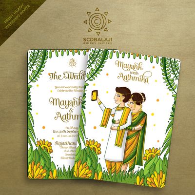 Maharashtrian Wedding Invite