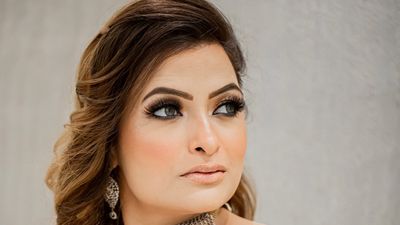 Engagement makeups by Neha Tripathi