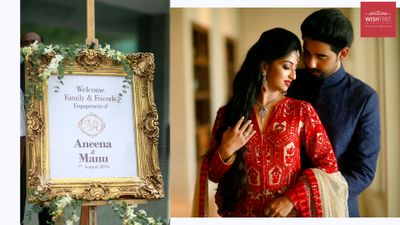 Aneena & Manu- Betrothal