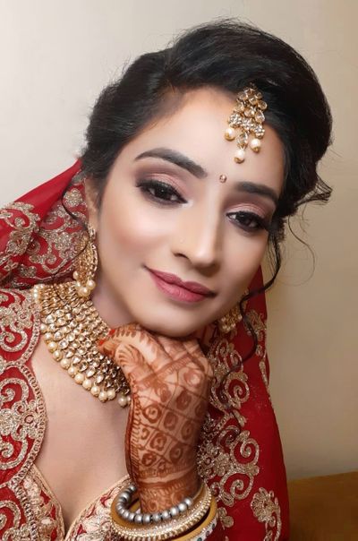 beautiful punjabi bride in suit