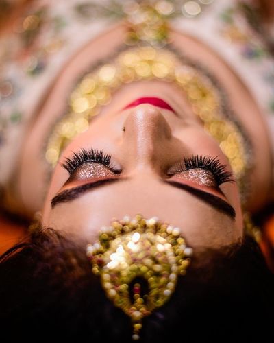 Airbrush Makeup Done on Anshika
