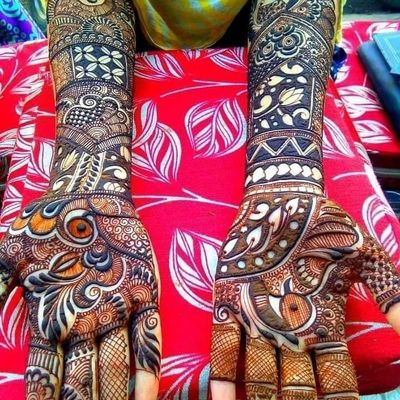 Punjabi Mehandi Design