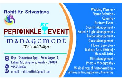 periwinkle events