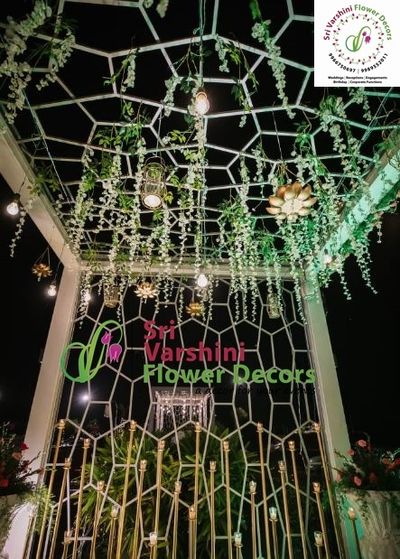 Flowers not only brighten the view but also freshen the air.