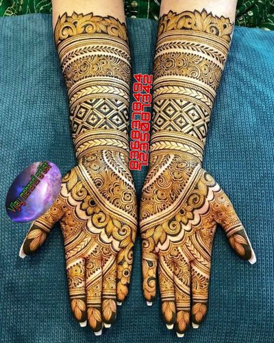 beautiful bridal mehendi