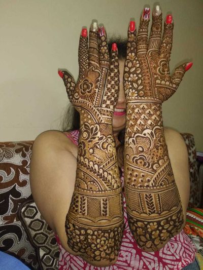 Bridal Indian mehendi