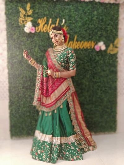 Traditional Bridal look