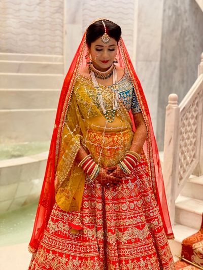 Anumita’s wedding look