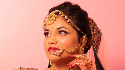 Glowy Dewy Bridal Look
