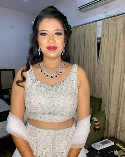 Bride Tanvi for her sangeet