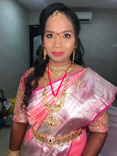 Bride Saranya’s Looks