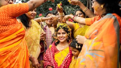  Bride Haldi Chandrita 