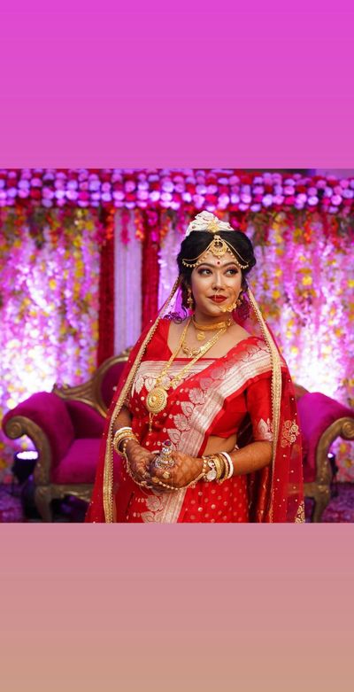 Beautiful bengali Bride Annesha