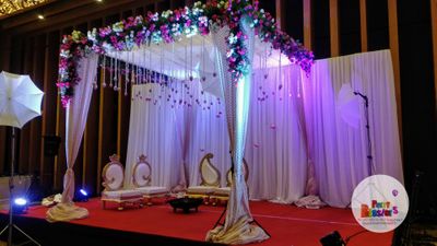 North Indian wedding decoration